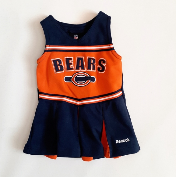 Reebok Chicago Bulls Infant/Baby Long Sleeve Cheerleader Dress Reebok Chicago Bulls Infant/Baby Long Sleeve Cheerleader Dress